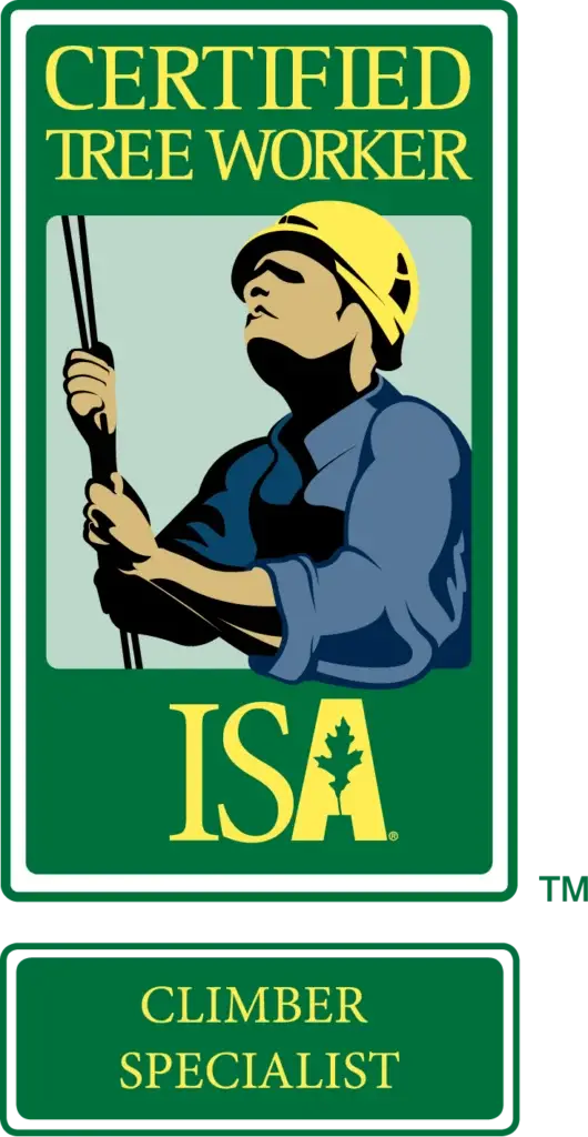 certified tree worker ISA badge